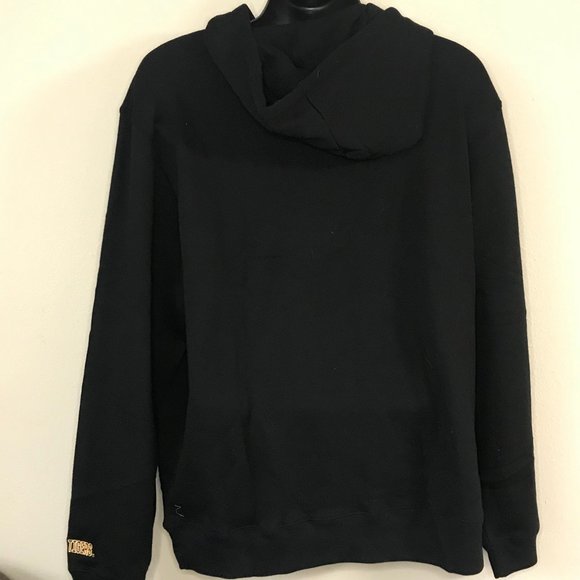 NWT LSU Tigers Black pullover Hoodie  Men's Size XL Embroider Letters - Picture 2 of 6